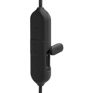 JBL Endurance Run 2 Wireless - Black - Waterproof Wireless In-Ear Sport Headphones - Detailshot 1